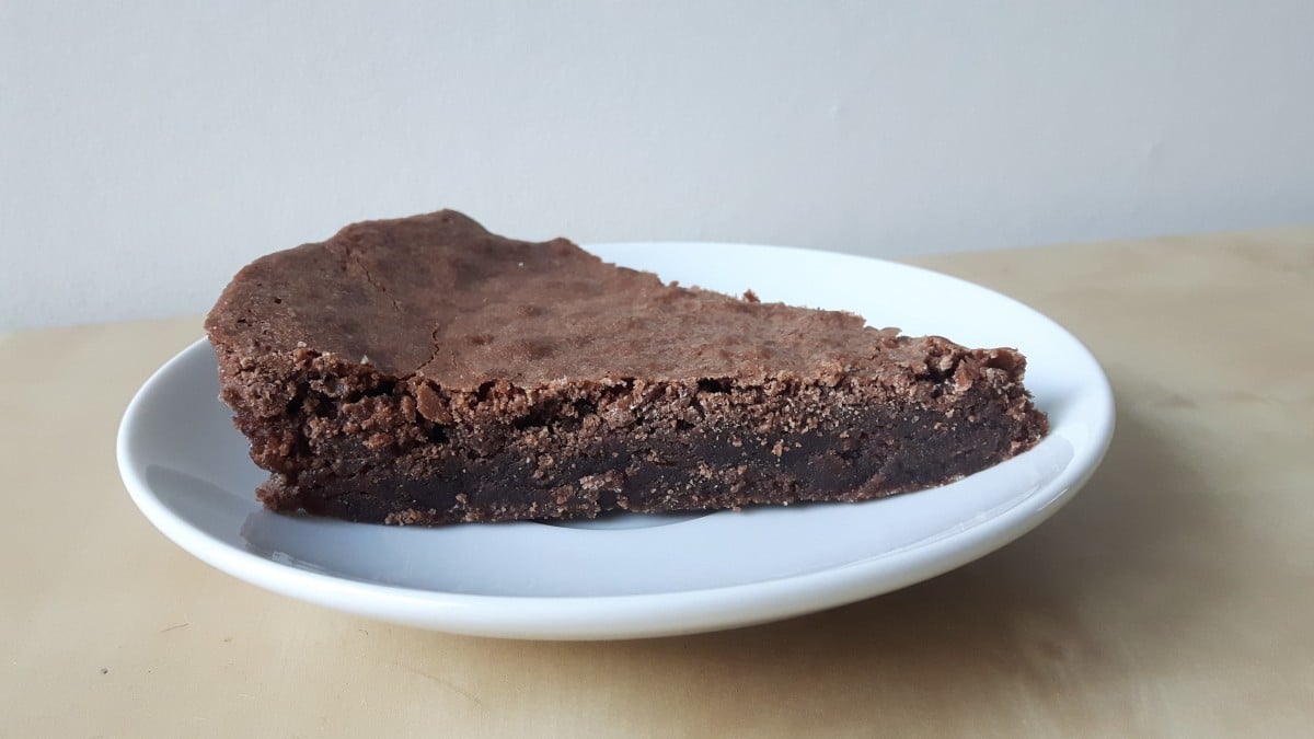 Swedish chocolate cake: kladdkaka