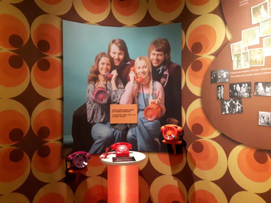 Rode telefoon ABBA museum