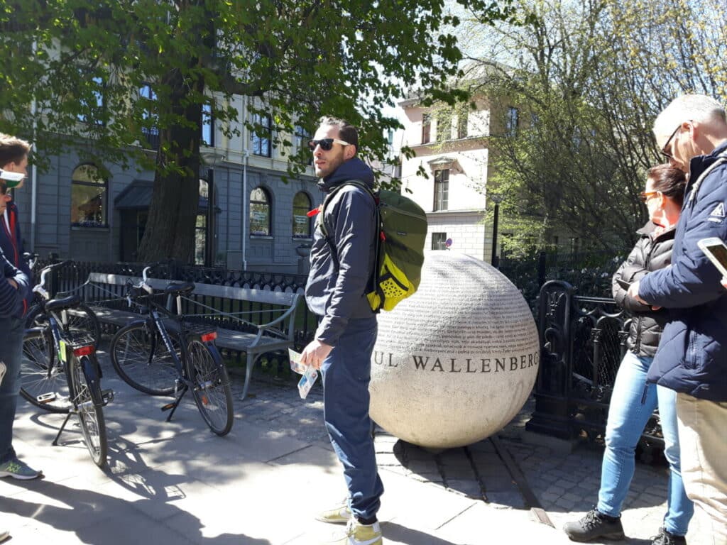 Wallenberg monument Stockholm