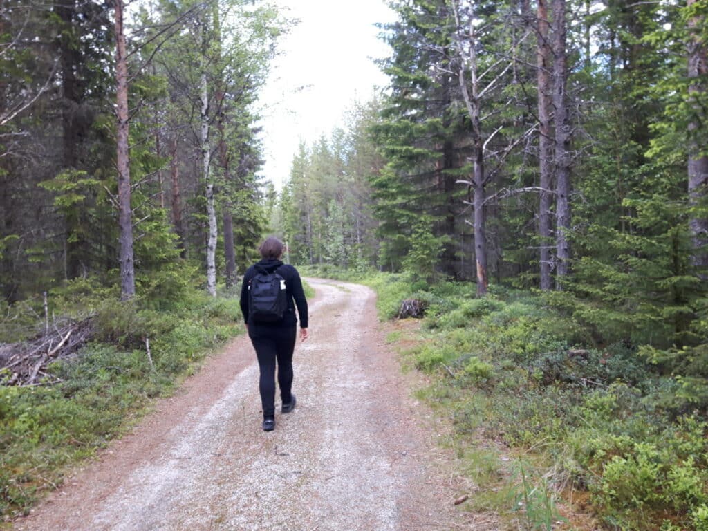 wandelen bij Åsarna