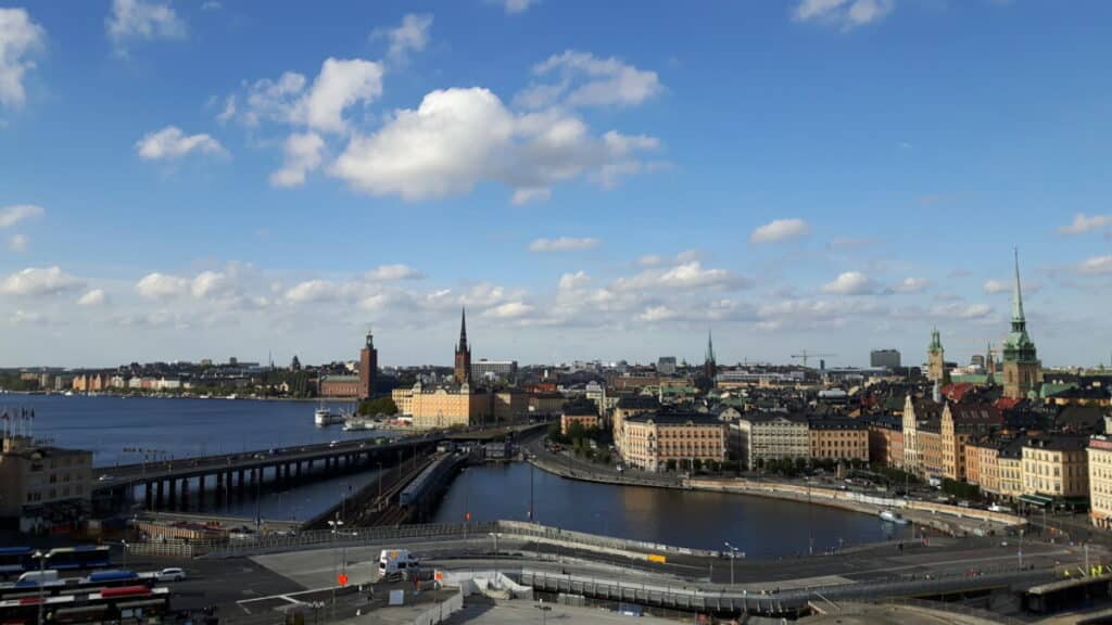 View on Stockholm