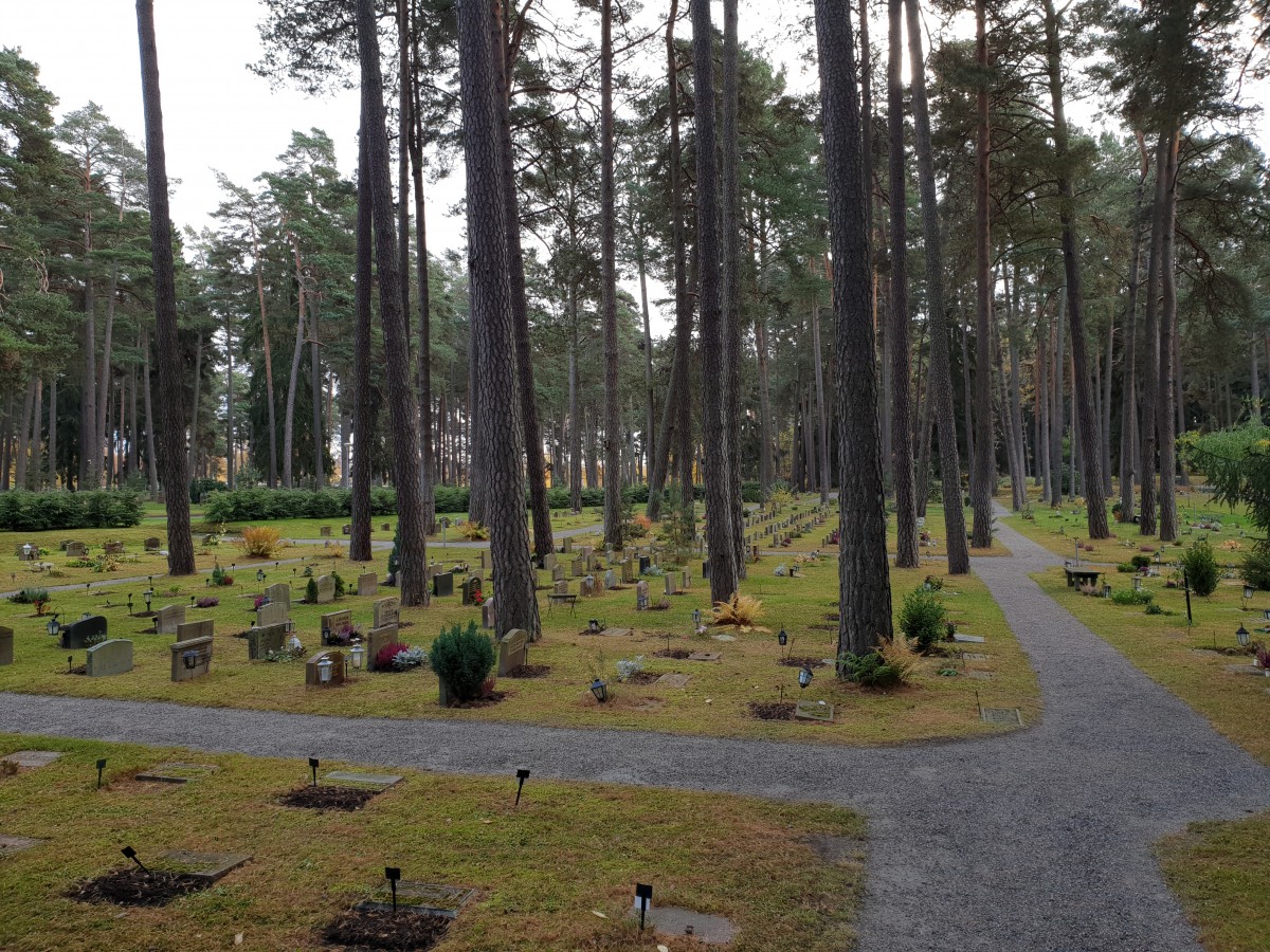 Skogskyrkogården, een kerkhof in een bos