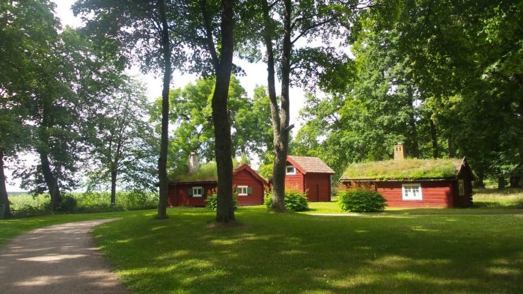 red houses at Julita