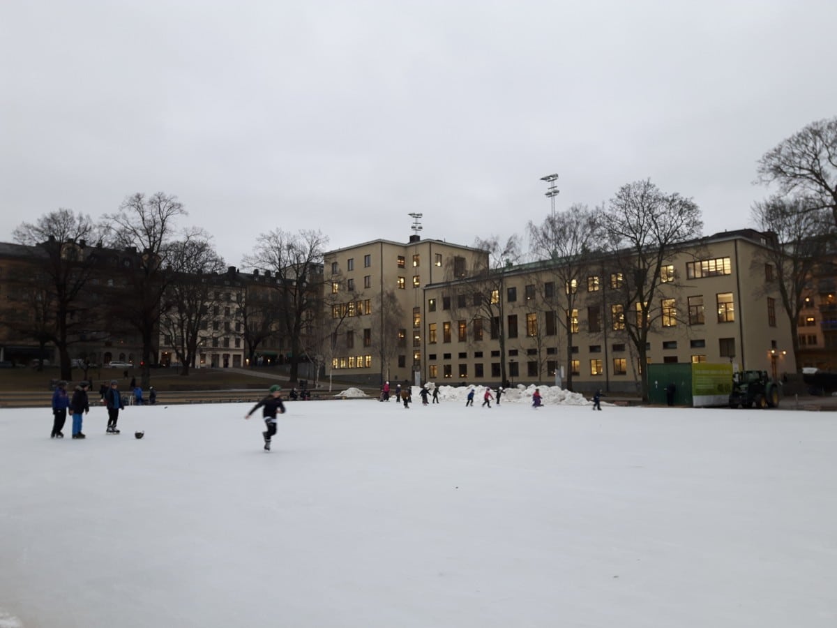 ice skating Vasastaden