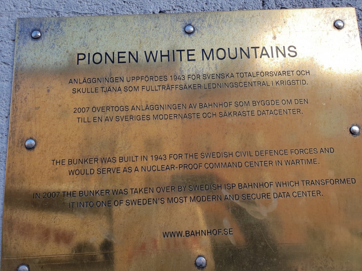 Pionen White Mountains