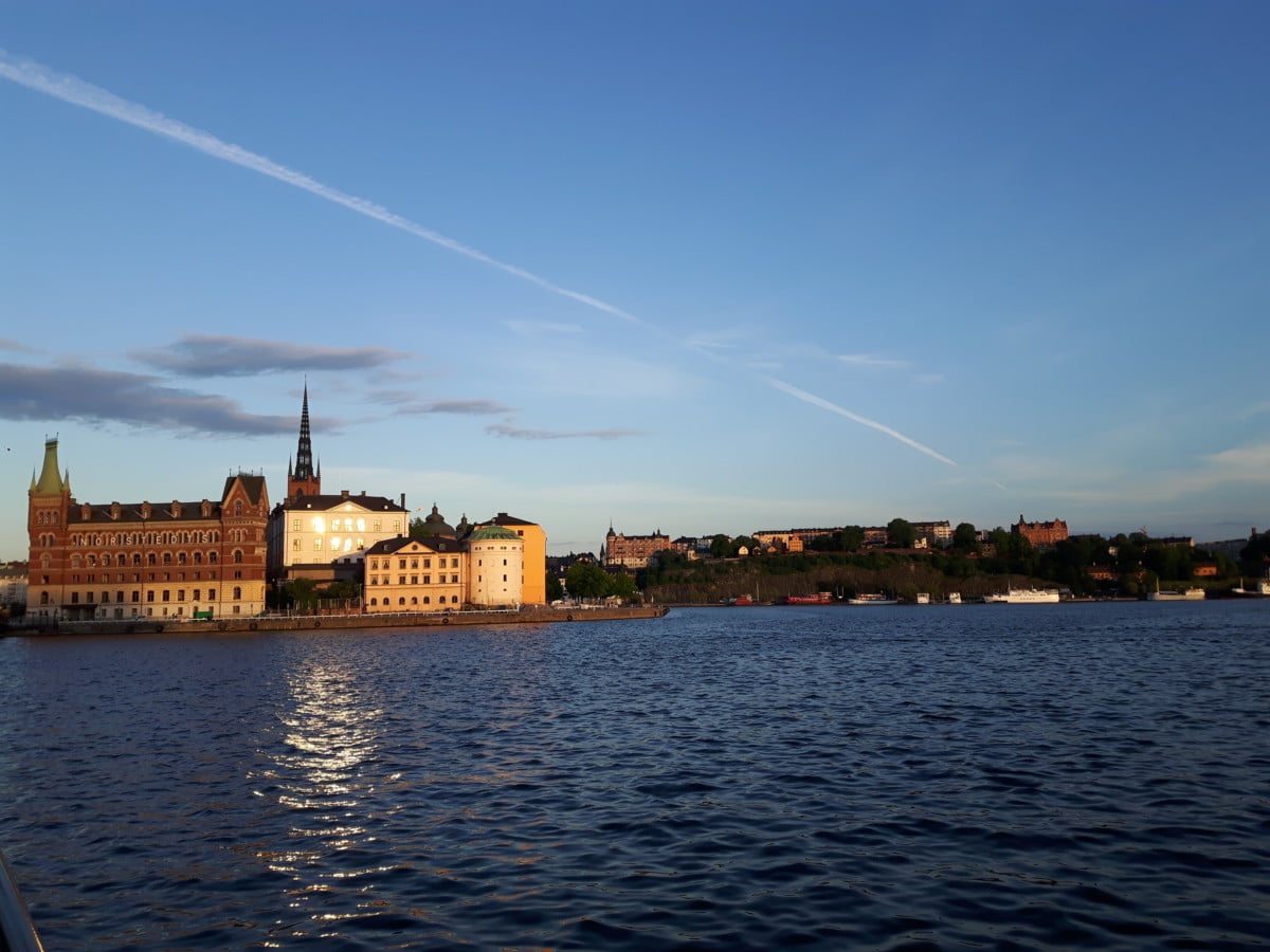 Stockholm on a summer evening - Riddarfjärden