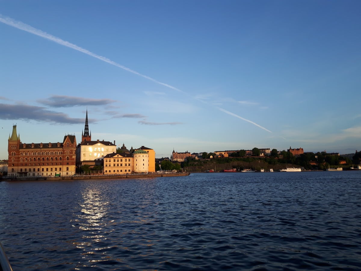 Stockholm on a summer evening - Riddarfjärden