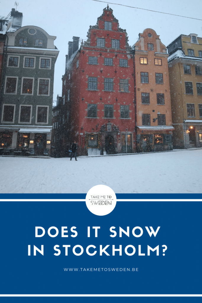 Does it snow in Stockholm?