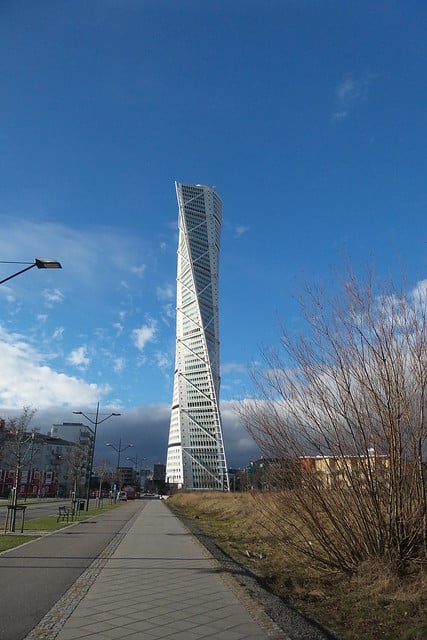 Turning Torso verticaal