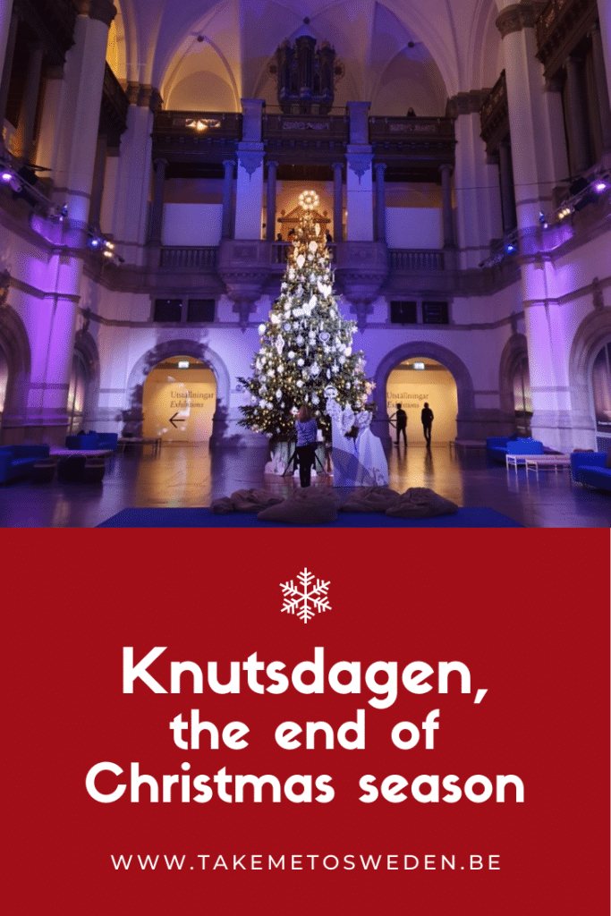 Knutsdagen, the end of the Christmas season