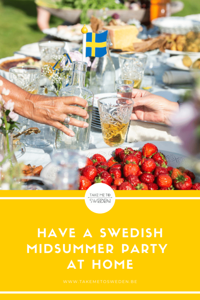 Have a Swedish midsummer party at home