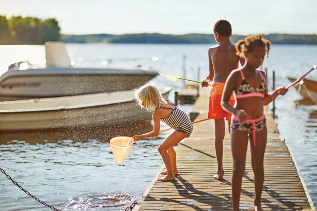 Kinderen op vakantie in Zweden - Gullspång - Clive Tompsett/imagebank.sweden.se