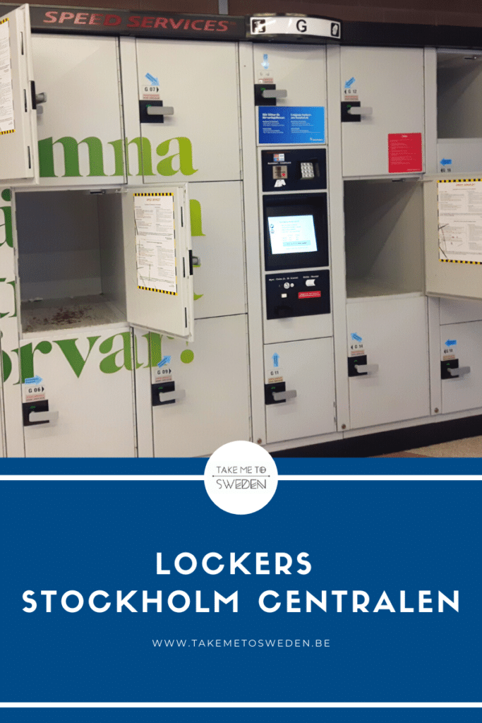 Lockers Stockholm Centralen