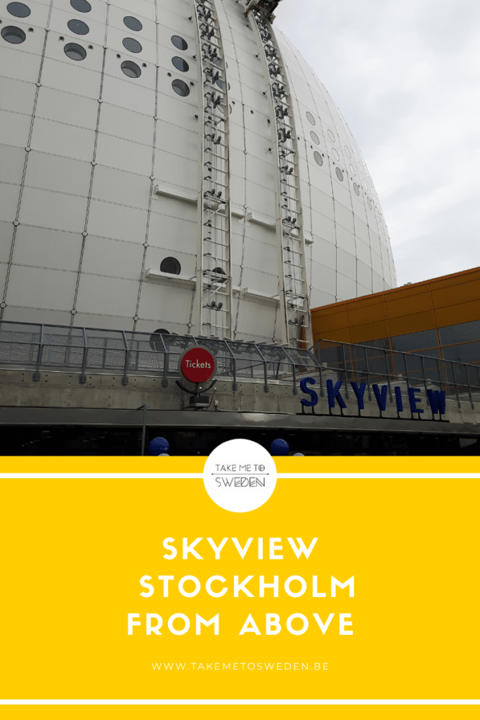SkyView Stockholm from above