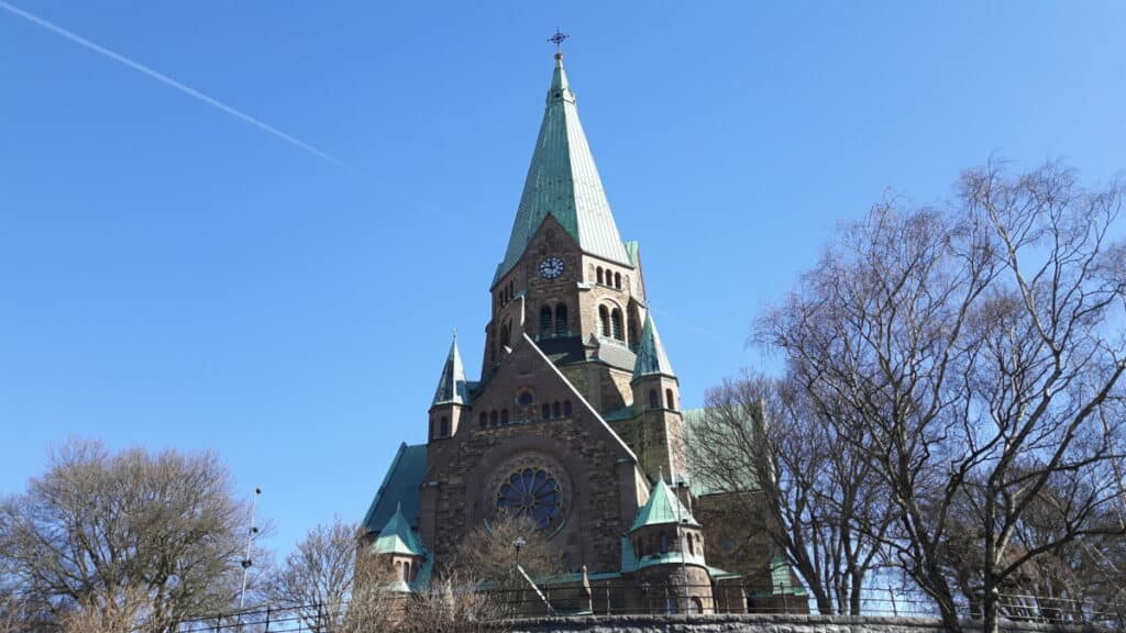Sofia kyrka Vitabergsparken