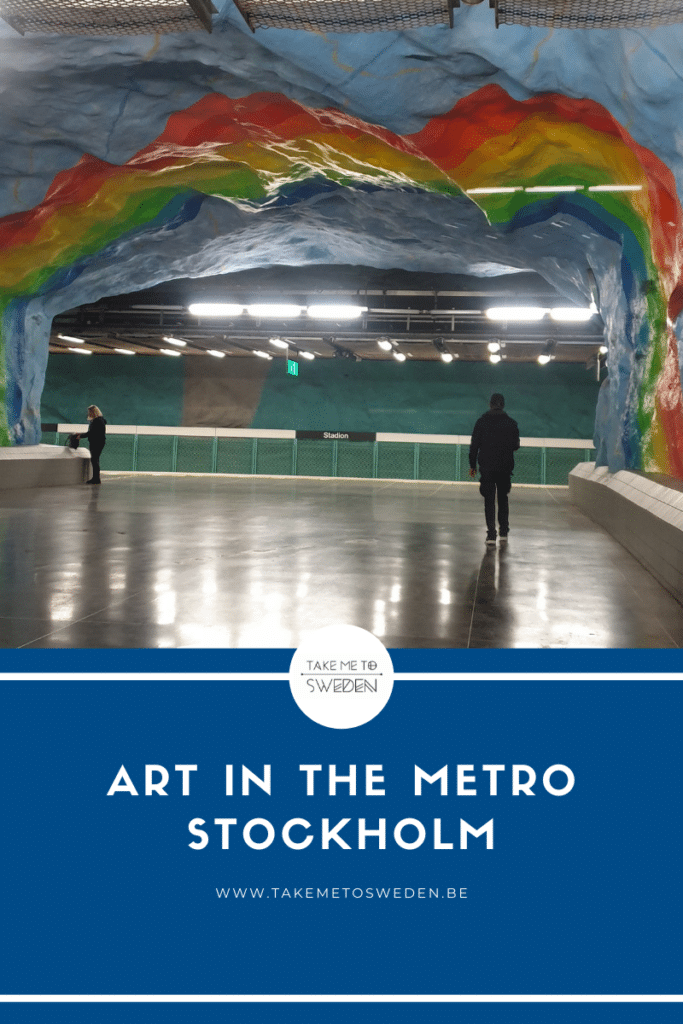 Art in the metro of Stockholm