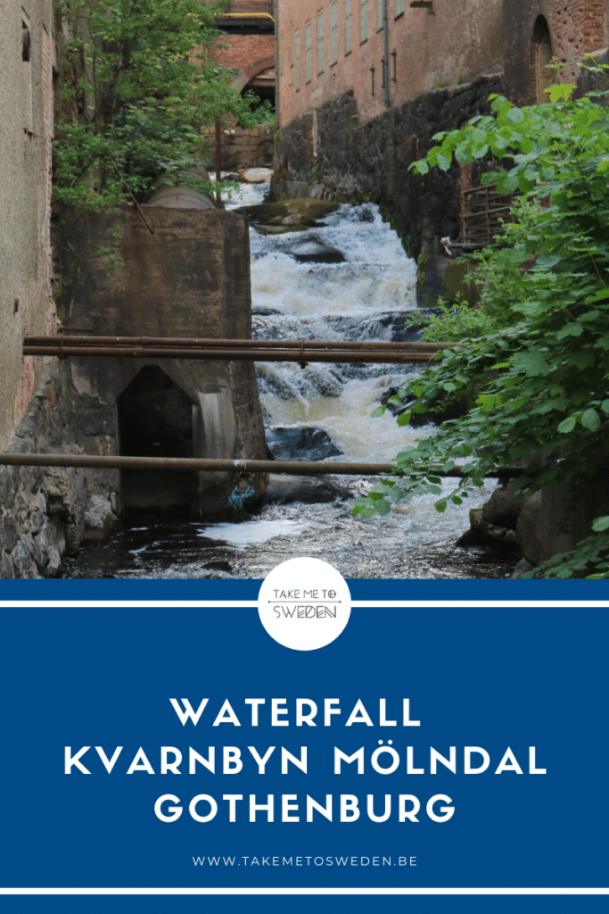 Waterfall Kvarnbyn Mölndal Gothenburg