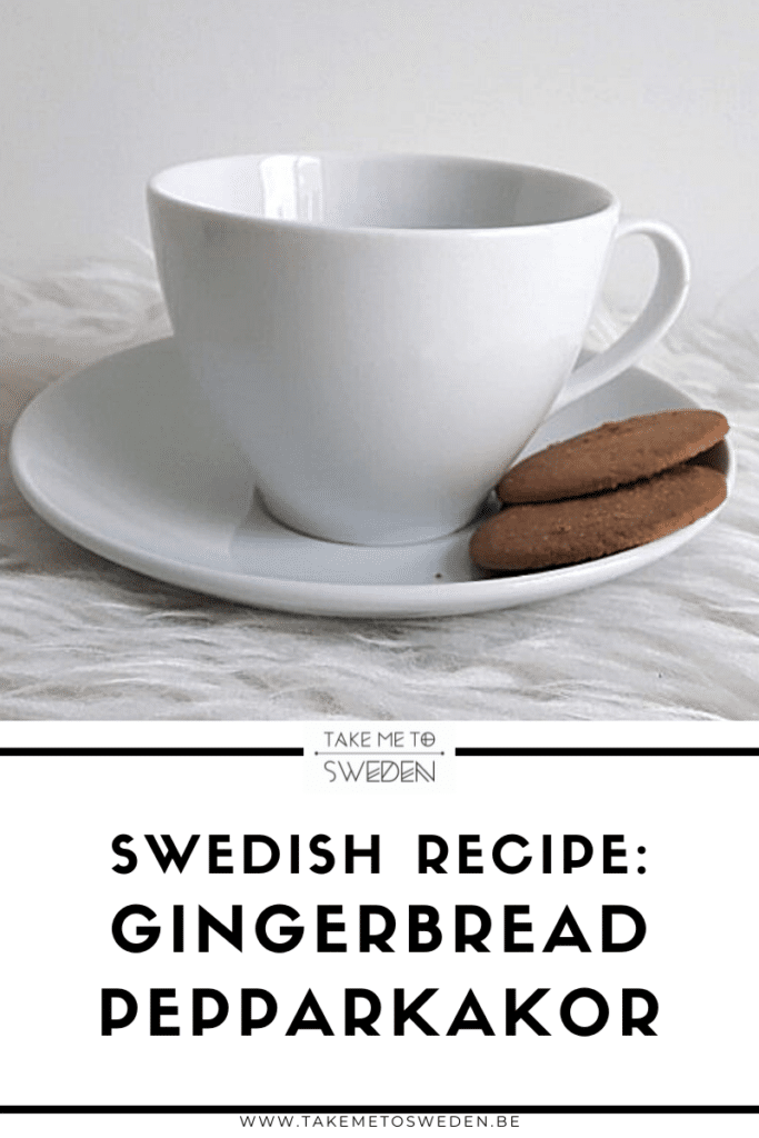 Swedish recipe gingerbread pepparkakor