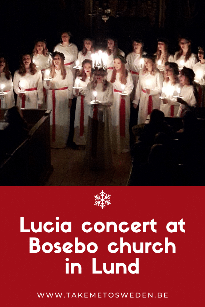 Sankta Lucia: Bella Voce in Bosebo church in Lund