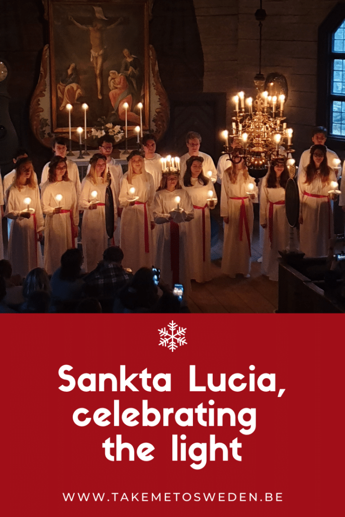 Sankta Lucia celebrating light